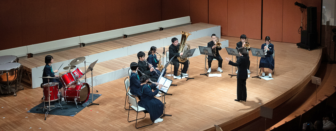 すず吹奏楽団 junior　珠洲市立緑丘中学校吹奏楽部